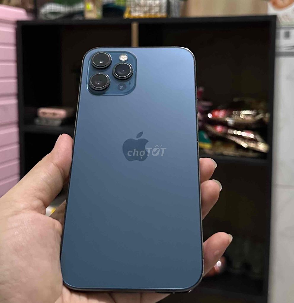 Apple iPhone 12 Pro Max 128GB Xanh dương 100%. Mua bán Điện thoại tại Thành phố Mỹ Tho Tiền Giang được đăng bởi Nắng Của Trời hình 1