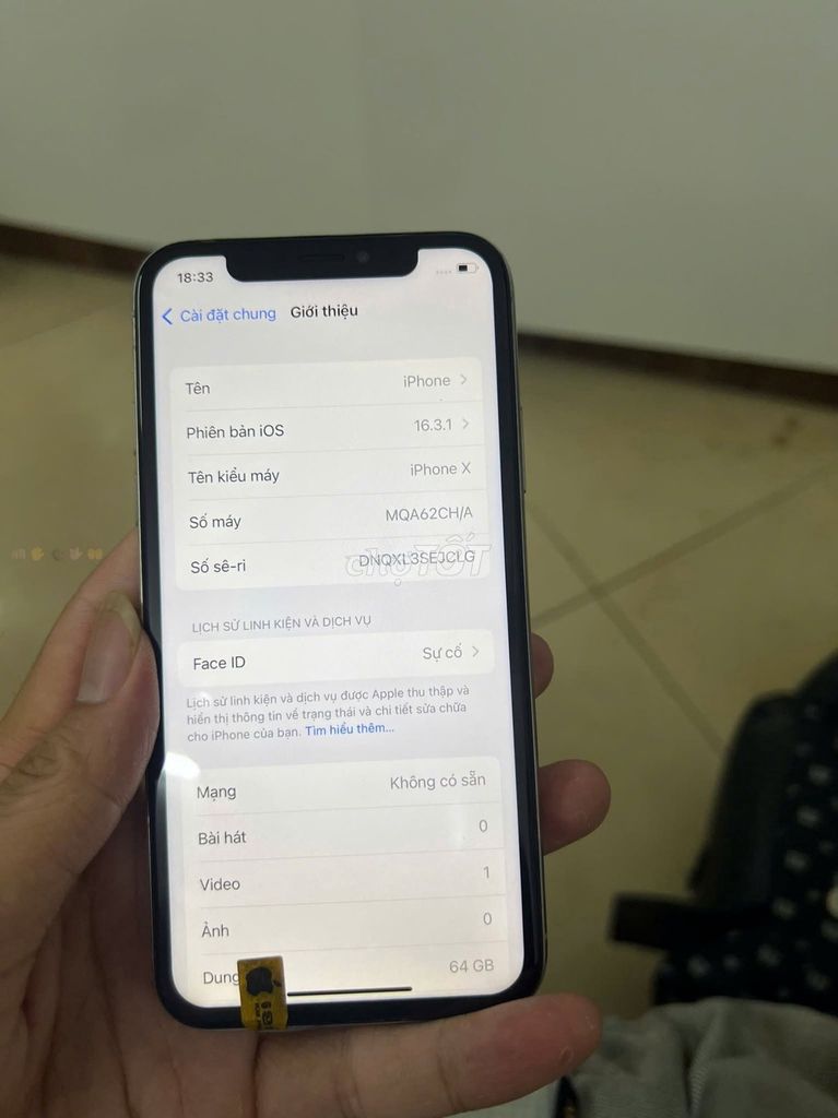 Apple iPhone 8 64GB Đen. Mua bán Điện thoại tại Quận Ba Đình Hà Nội được đăng bởi Hội Đồ Điện Tử hình 1
