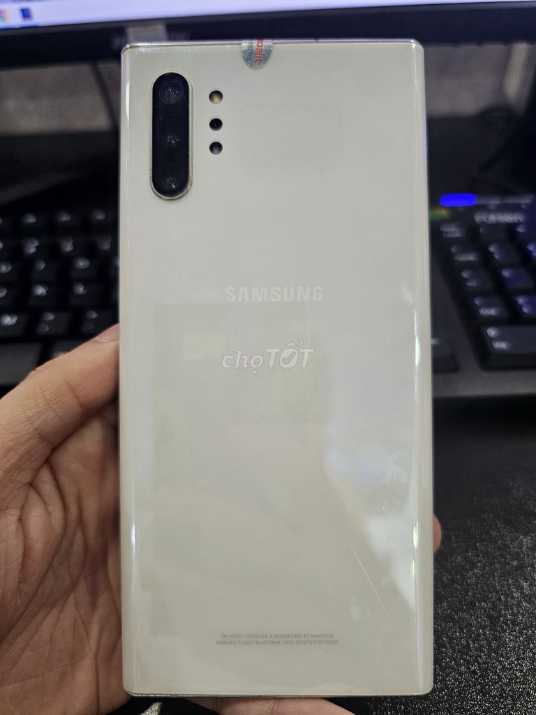 Samsung Galaxy Note 10+ 5G Trắng 12/256. Mua bán Điện thoại tại Quận Gò Vấp Tp Hồ Chí Minh được đăng bởi Android Gò Vấp hình 1