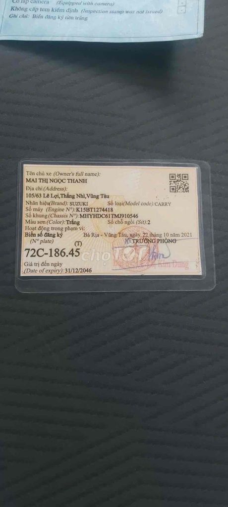 Suzuki Pro 2021. Mua bán Xe tải, xe ben tại Thành phố Bà Rịa Bà Rịa - Vũng Tàu được đăng bởi Hoa Tran hình 4