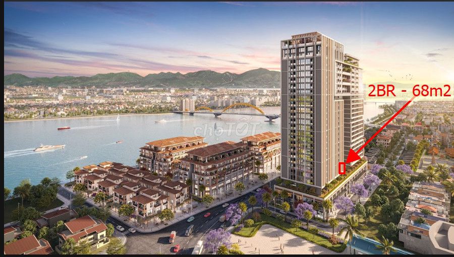 NHƯỢNG LẠI CĂN CÒN LẠI GIÁ TỐT - CĂN HỘ CAO CẤP SUN PONTE RESIDENCE ĐN