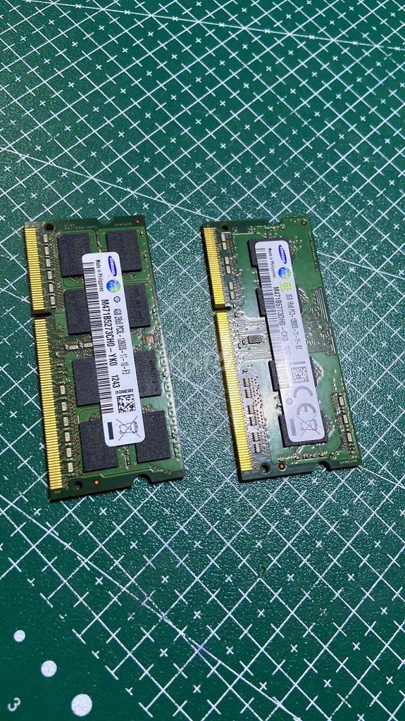 RAM laptop 2 thanh DDR3 6GB Bus 1600. Mua bán Linh kiện (RAM, Card...) tại Huyện Châu Thành An Giang được đăng bởi ken nguyễn hình 1