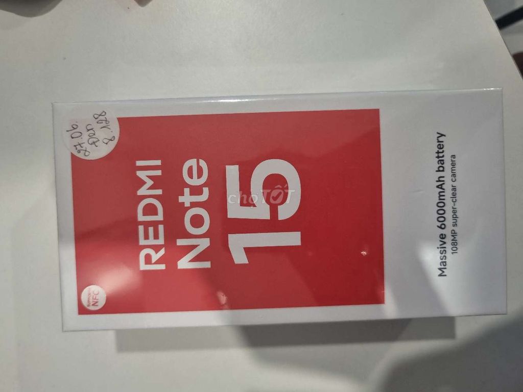 Xiaomi Redmi Note 15 8GB/128GB. Mua bán Điện thoại tại Thành phố Thủ Đức Tp Hồ Chí Minh được đăng bởi Hà Thế Định hình 1