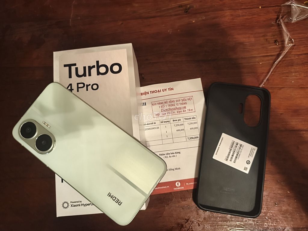 Xiaomi Turbo 4 Pro 12GB/256GB Xanh fullbox . Mua bán Điện thoại tại Quận 12 Tp Hồ Chí Minh được đăng bởi Hung vu hình 1