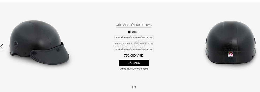 Mũ bảo hiểm Nón Sơn BTG-ĐN123 Đen. Mua bán Phụ kiện thời trang khác tại Quận 1 Tp Hồ Chí Minh được đăng bởi Hải Đăng hình 1