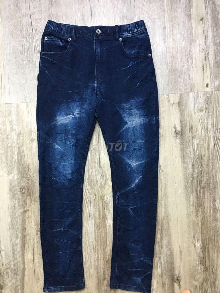 Quần jeans wash màu japan,.Co giản,.Size : 28-31