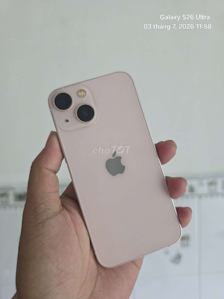 Iphone 13 Mini 128Gb Quốc Tế (Có trao đổi). Mua bán Điện thoại tại Thành phố Vĩnh Long Vĩnh Long được đăng bởi Đại Mobile Báo đúng tình trạng  hình 1
