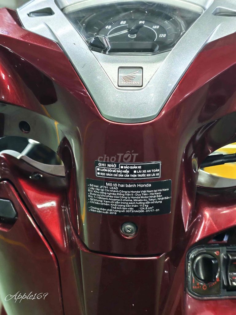 Lead đỏ 125cc 2val đèn Led Smartkey. Mua bán Xe máy tại Quận 6 Tp Hồ Chí Minh được đăng bởi LỘC hình 4