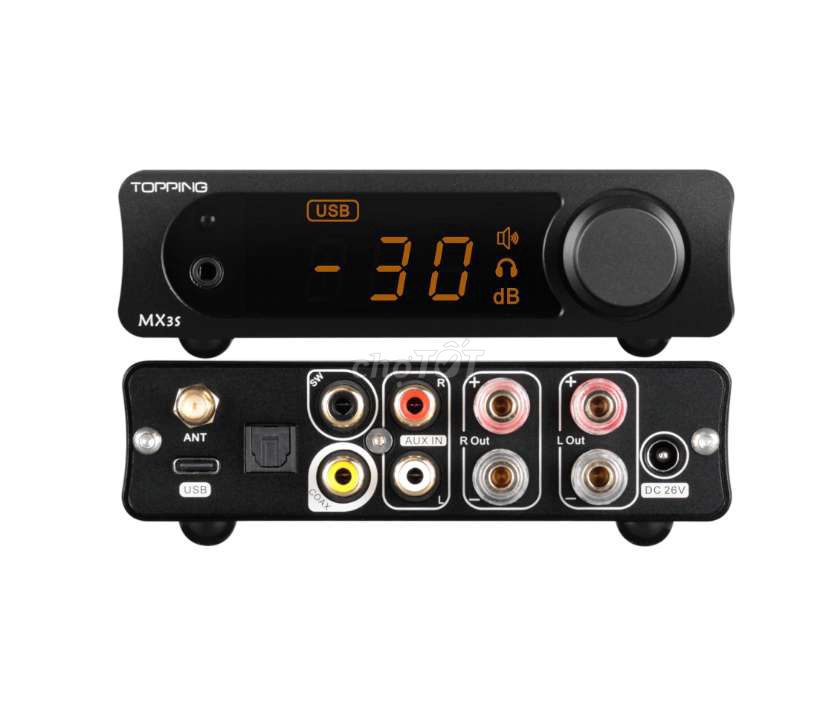 DAC/AMP Topping MX3s Đen. Mua bán Tivi, Âm thanh tại Quận Bình Thạnh Tp Hồ Chí Minh được đăng bởi Phạm Tuấn hình 1