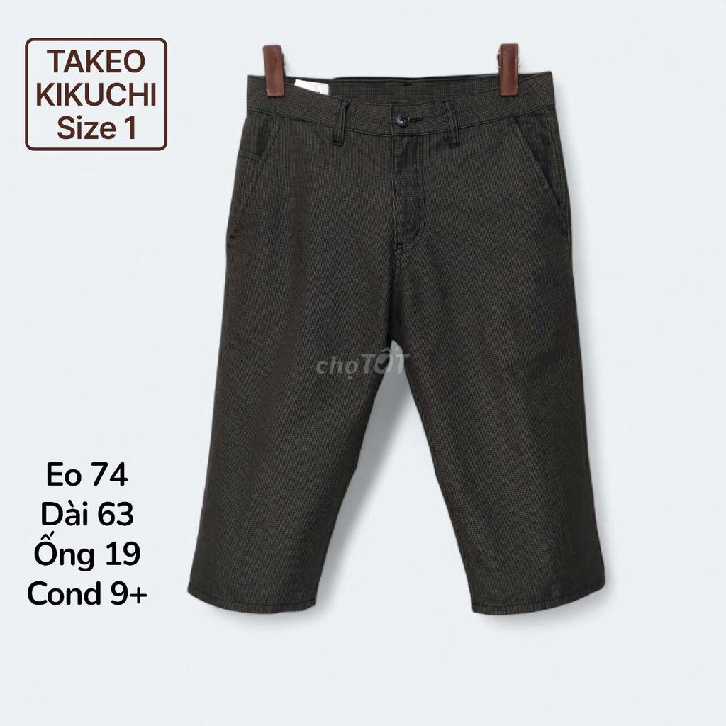 Quần short nam TAKEO KIKUCHI đen size 1. Mua bán Quần áo tại Quận Tây Hồ Hà Nội được đăng bởi Xem Nữa ở Đây hình 1