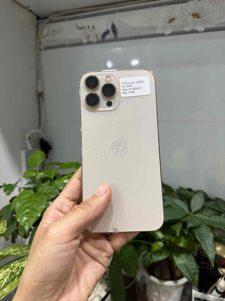 iphone 13 Promax 128Gb Quốc tế Vàng P84 Zin Ốc. Mua bán Điện thoại tại Huyện Hóc Môn Tp Hồ Chí Minh được đăng bởi Thu hình 1