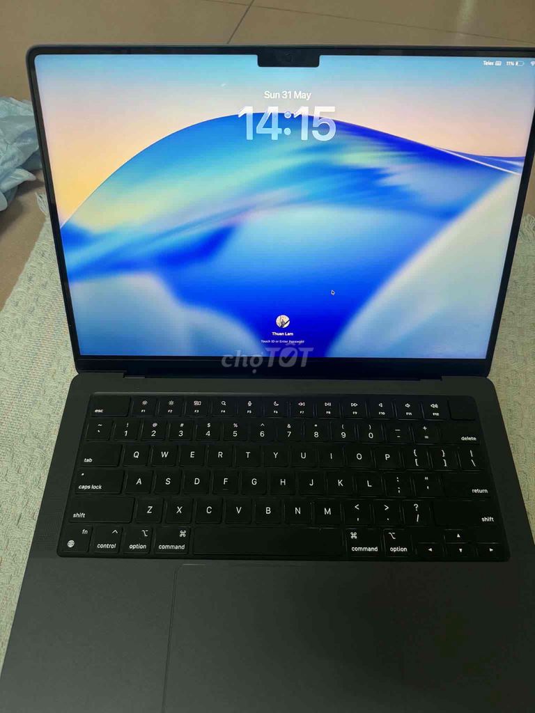 Apple MacBook Pro M4 14-inch 16GB/512GB. Mua bán Laptop tại Quận 7 Tp Hồ Chí Minh được đăng bởi Lại Thành Luân hình 1