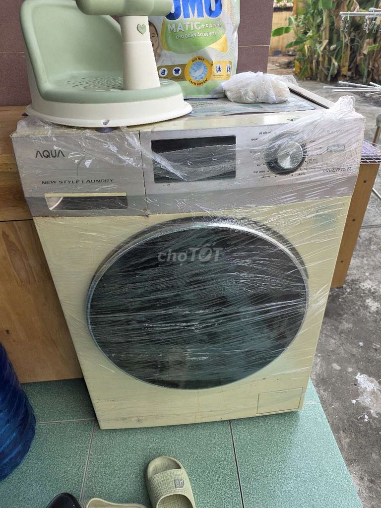 Máy giặt Aqua Inverter 10kg Trắng. Mua bán Máy giặt tại Huyện Tân Phước Tiền Giang được đăng bởi Nguyễn Vy hình 1