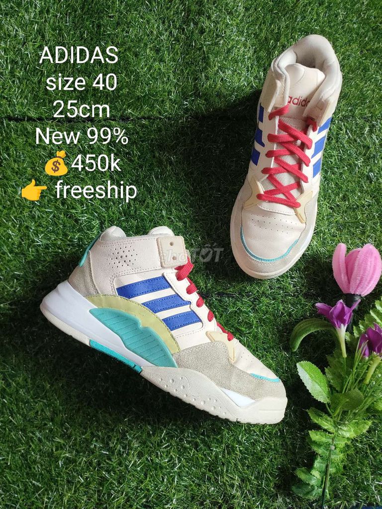 Adidas sz 40 chính hãng độ mới 99% có ship cod