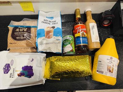 thanh lý Nguyên vật liệu pha chế. Mua bán Đồ ăn, thực phẩm và các loại khác tại Quận Hải Châu Đà Nẵng được đăng bởi Hoang