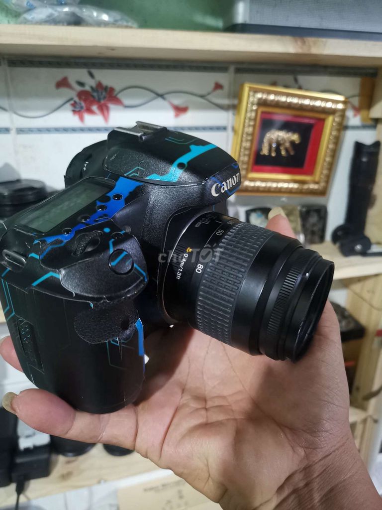 Bán Canon 7D kèm lens 35-80 , full phụ kiện ,