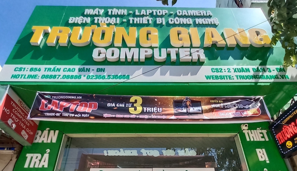 Cửa hàng bán laptop cũ Đà Nẵng - Trường Giang Cửa hàng bán laptop cũ Đà Nẵng - Trường Giang