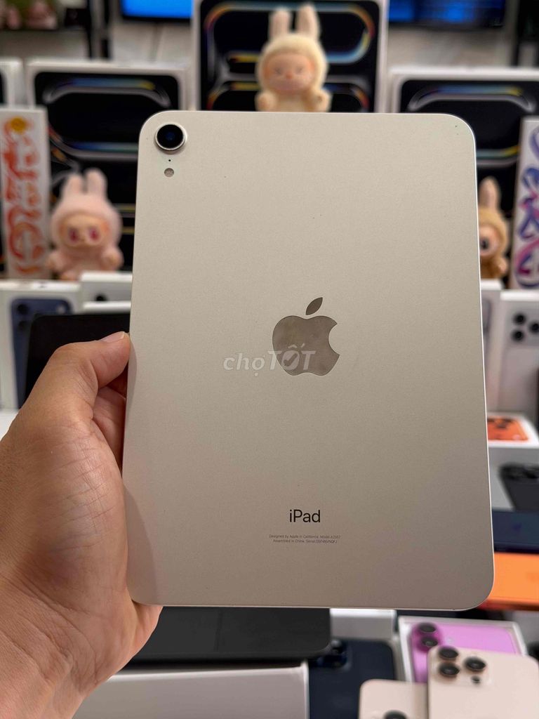 iPad Mini 6 Nhỏ Gọn 64GB Trắng Vỏ Đẹp Nguyên Zin. Mua bán Máy tính bảng tại undefined Tp Hồ Chí Minh được đăng bởi Táo Uy Tín Chuyên Cung Cấp Sỉ Và Lẻ Tuyển Công Tác Viên hình 1
