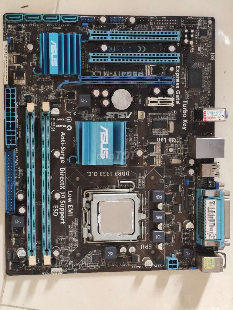 Combo bo mạch chủ ASUS P5G41T-M LX. Mua bán Linh kiện (RAM, Card...) tại Quận Tân Phú Tp Hồ Chí Minh được đăng bởi FBM hình 1