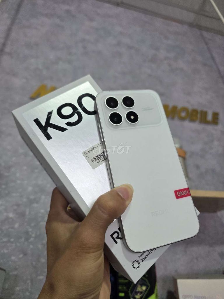 Xiaomi Redmi K90 5G 12GB/256GB Trắng. Mua bán Điện thoại tại Thành phố Buôn Ma Thuột Đắk Lắk được đăng bởi Nguyễn Ngọc Nhật hình 1