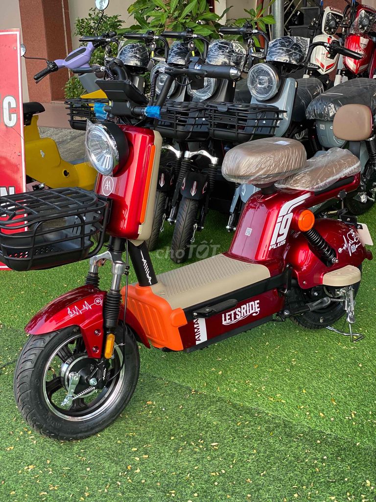 xe đạp điện i9 chính hãng AIMA. Mua bán Xe điện tại Quận Sơn Trà Đà Nẵng được đăng bởi Khánh Duy hình 5