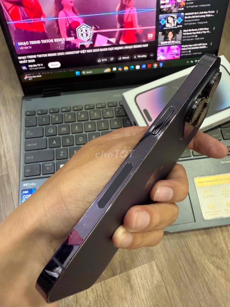 Iphone 14pro  256G quốc tế zin all