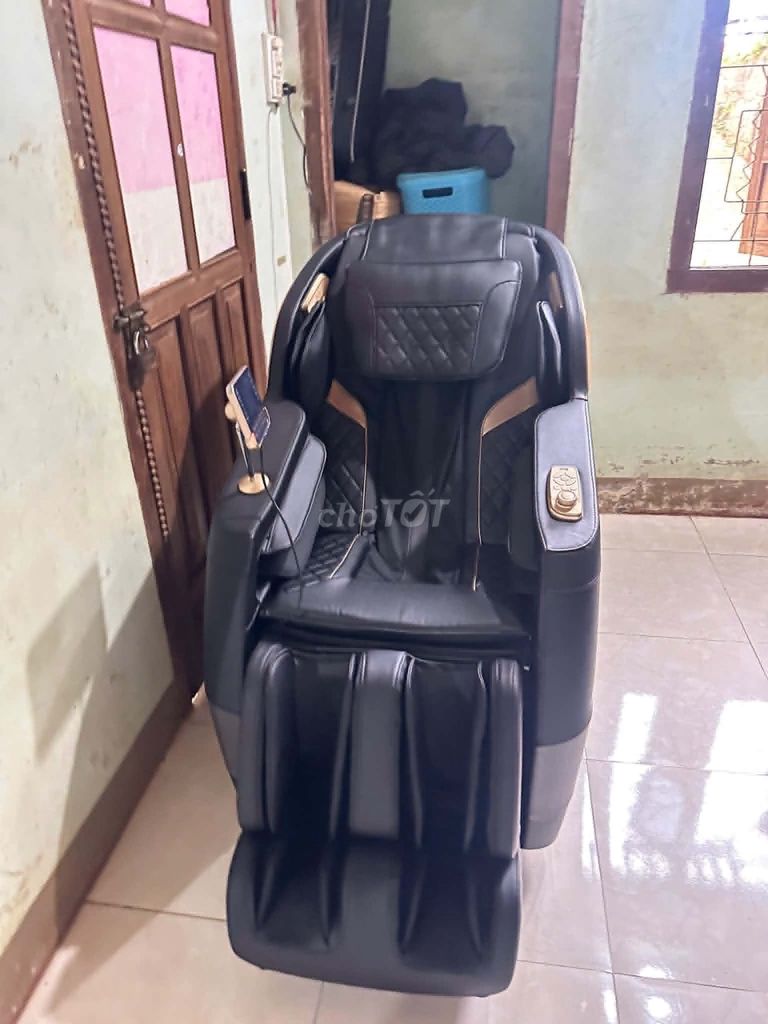 Ghế massage 222plus Đen Nhiệt hồng ngoại, túi khí. Mua bán Bàn ghế tại Thành phố Phan Thiết Bình Thuận được đăng bởi Nguyễn Thị Tường Vy  hình 1