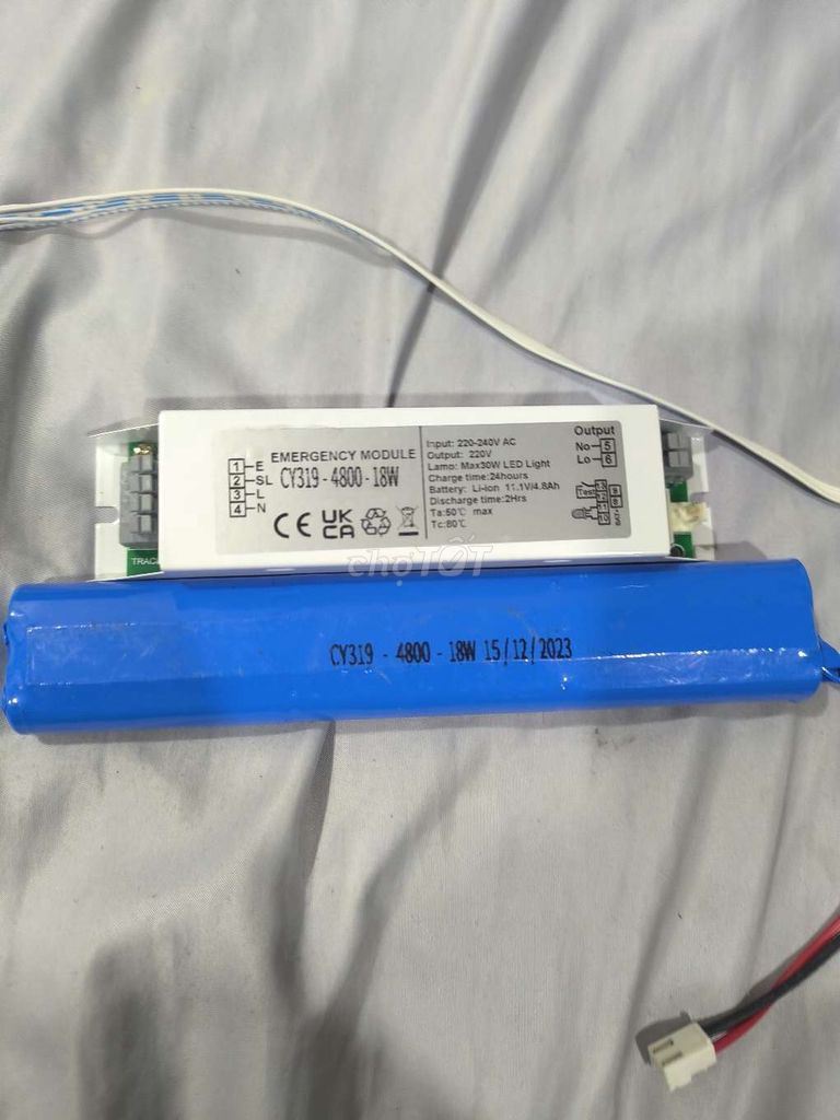 Bộ nguồn khẩn cấp cho đèn sự cố, luư điện đến 120p