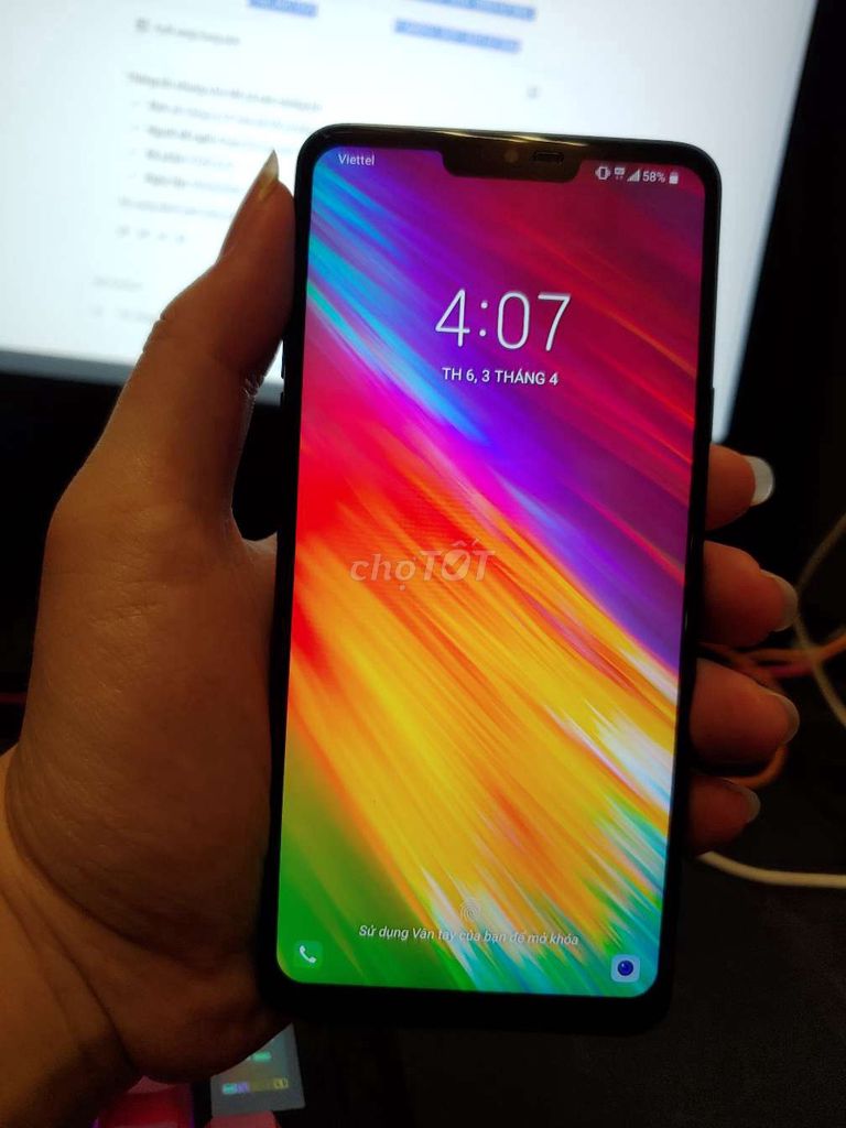 LG G7 Fit 4GB/32GB Đen. Mua bán Điện thoại tại Quận Hoàng Mai Hà Nội được đăng bởi Phong hình 1