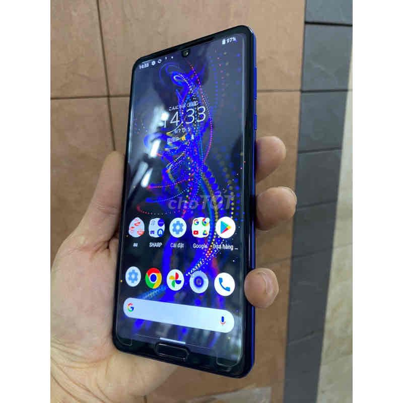 điện thoại sharp aquos R5G màn 120hz snap 865