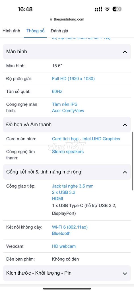 máy tinh acer i3