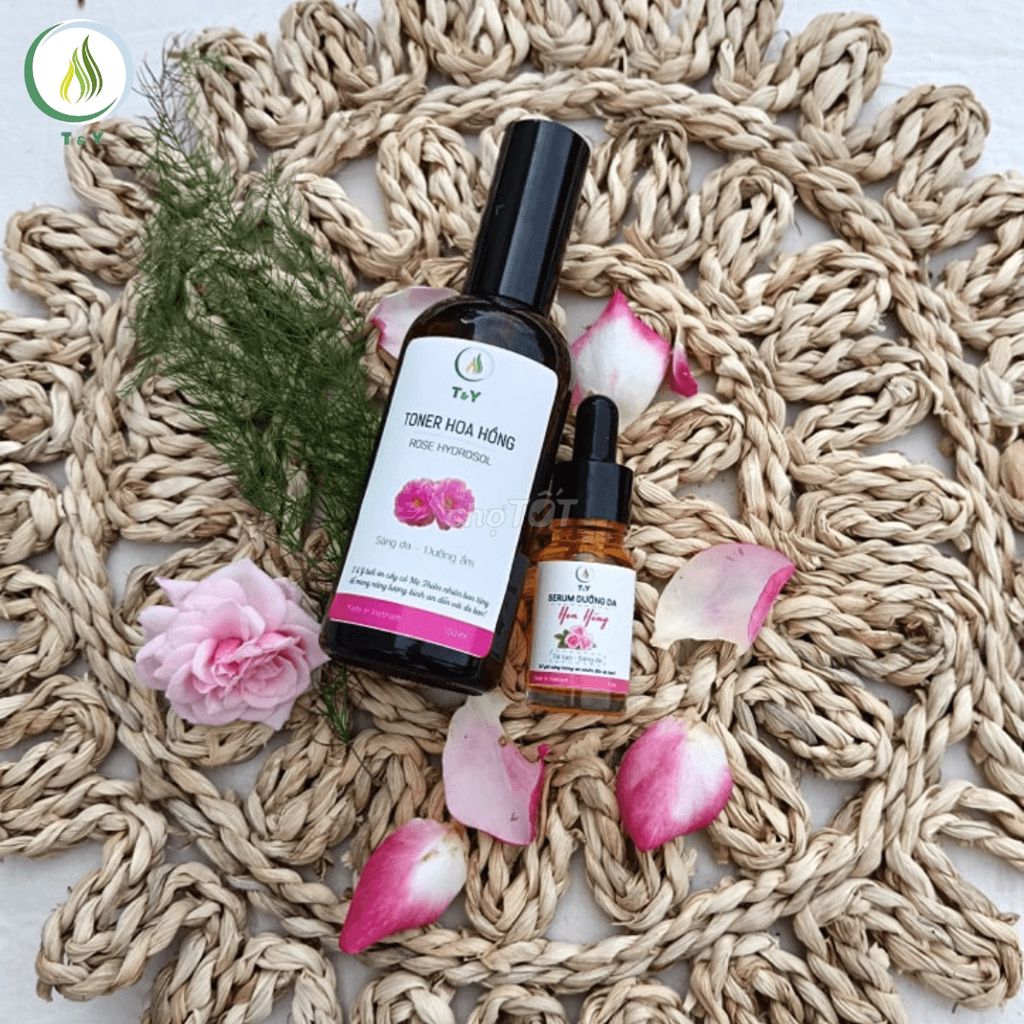 Combo Serum dưỡng da + Toner hoa hồng Thiên Nhiên. Mua bán Phụ kiện thời trang khác tại Thành phố Nha Trang Khánh Hòa được đăng bởi Nguyễn Duy hình 1