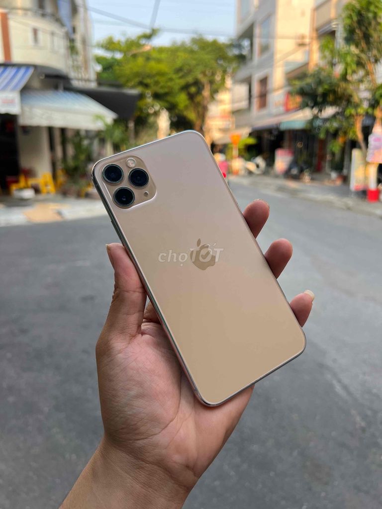 Apple iPhone 11 Pro Max 64GB Vàng. Mua bán Điện thoại tại Quận Hải Châu Đà Nẵng được đăng bởi Nghĩa ST hình 1