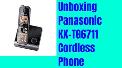 Panasonic KX-TG6711 ĐIỆN THOẠI KO DÂY DÙNGCHO CTY