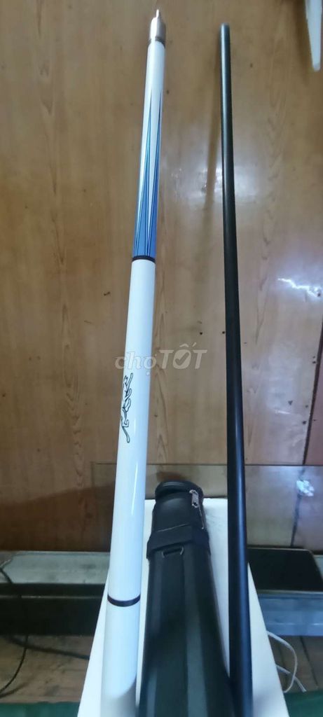 Gậy bida 3 băng 147cm Trắng Đen. Mua bán Đồ thể thao, Dã ngoại tại Quận 10 Tp Hồ Chí Minh được đăng bởi Đồng Hồ QUARTZ hình 1