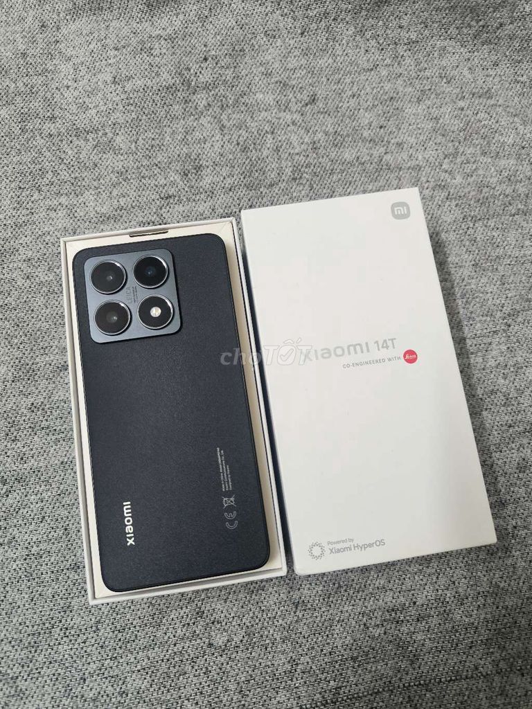 Xiaomi 14T 12GB/512GB Đen ( BH đến T5/2027). Mua bán Điện thoại tại Quận Hoàng Mai Hà Nội được đăng bởi Dũng Phạm hình 1