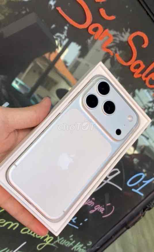 iphone 17pro 512gb trắng vn/a pin100 bh t11/2026. Mua bán Điện thoại tại Quận 3 Tp Hồ Chí Minh được đăng bởi Nam Á Mobile hình 1