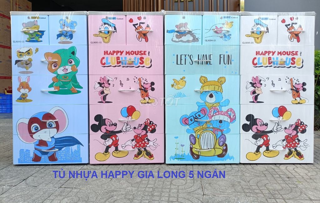 TỦ NHỰA GIA LONG 5 NGĂN. Mua bán Tủ, kệ gia đình tại Quận Cẩm Lệ Đà Nẵng được đăng bởi CỬA HÀNG NỘI THẤT HUY HIỀN ĐÀ NẴNG hình 1