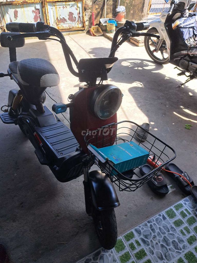 Xe đạp điện màu Đen bình yếu. Mua bán Xe điện tại Quận Ninh Kiều Cần Thơ được đăng bởi KO TIẾP TIN NHẮN hình 4