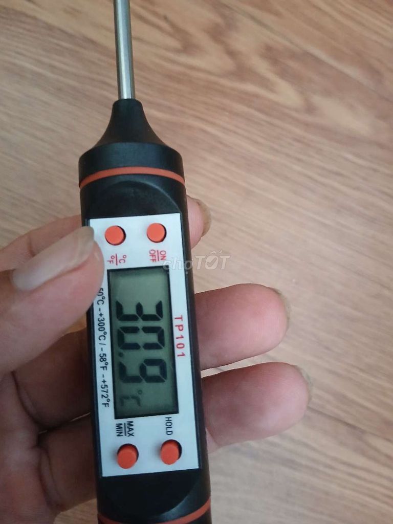 Nhiệt kế điện tử TP101 Đen Chưa sử dụng. Mua bán Đồ chuyên dụng, Giống nuôi trồng tại Thành phố Thủ Dầu Một Bình Dương được đăng bởi social home hình 1