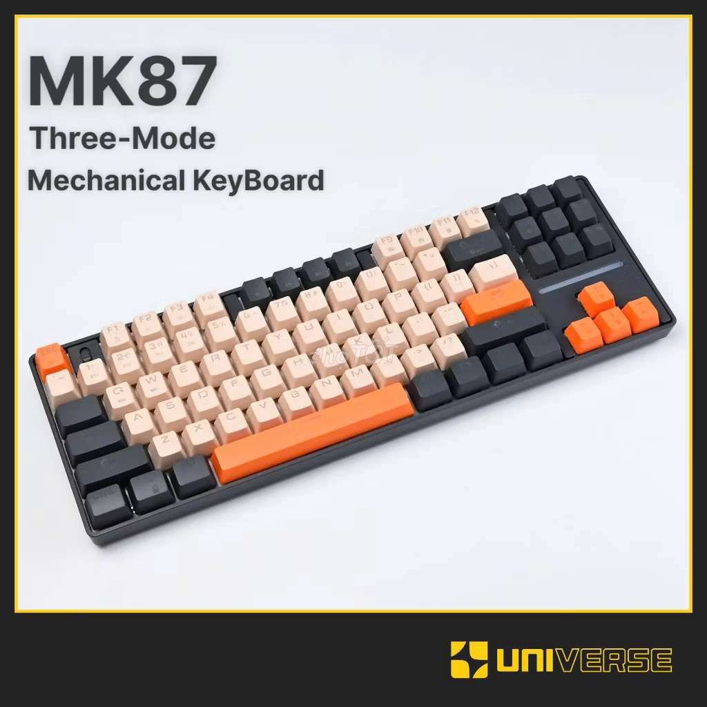 Bàn phím cơ 3 mode kết nối Smailwolf MK87. Mua bán Phụ kiện (Màn hình, Chuột...) tại Quận 3 Tp Hồ Chí Minh được đăng bởi Ngô Hữu Nam hình 1
