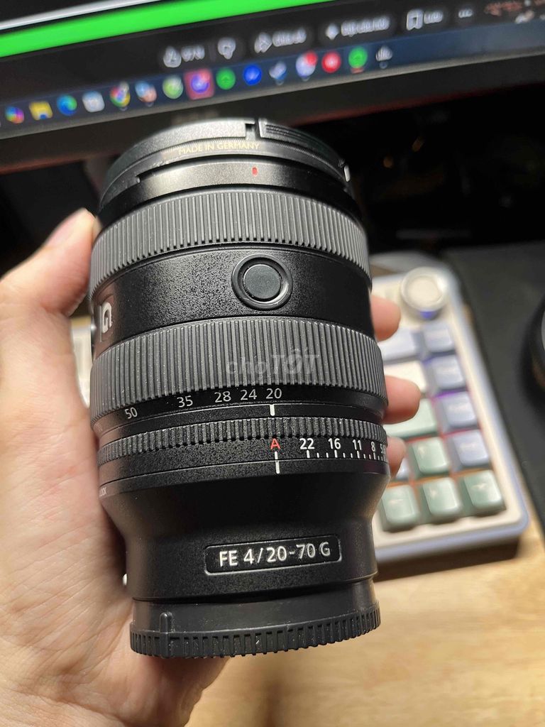 Ống kính Sony FE 4/20-70 G Đen Đã qua sử dụng. Mua bán Máy ảnh, Máy quay tại Quận 12 Tp Hồ Chí Minh được đăng bởi Minh Tuấn hình 1