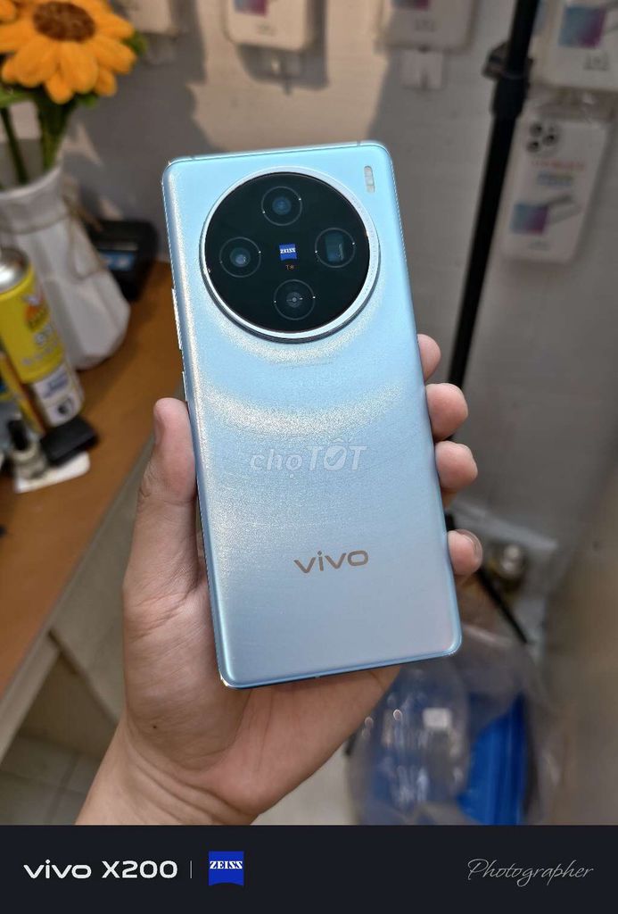 Vivo X100 12GB/256GB Xanh 99%. Mua bán Điện thoại tại Thành phố Mỹ Tho Tiền Giang được đăng bởi Phước Lộc Mobile Mỹ Tho hình 1