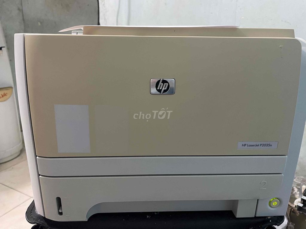 Máy in laser HP LaserJet P2035n Trắng kem. Mua bán Đồ dùng văn phòng tại Quận 4 Tp Hồ Chí Minh được đăng bởi khanh hình 1