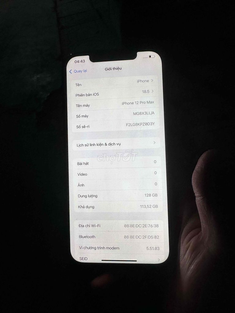 Apple iPhone 12 Pro Max 128GB. Mua bán Điện thoại tại Huyện Đồng Phú Bình Phước được đăng bởi hi hình 1