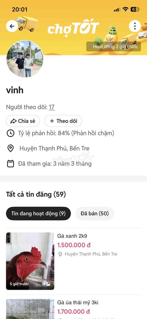 lừa đảo bán gà ko đúng số ký. Mua bán Gà tại Thành phố Bến Tre Bến Tre được đăng bởi trần nhật đạt hình 1
