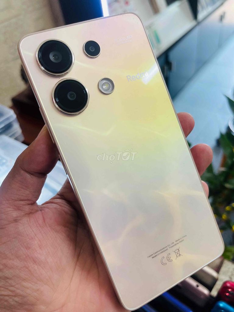 Xiaomi Redmi Note 13 128GB Vàng kem. Mua bán Điện thoại tại Quận Liên Chiểu Đà Nẵng được đăng bởi tấn hiệp hình 1