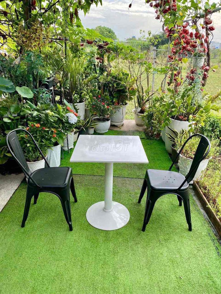 Mình cần thanh lý 12 bộ bàn ghế caffe sân vườn 🍀🍒. Mua bán Bàn ghế tại Huyện Bình Chánh Tp Hồ Chí Minh được đăng bởi Tú Nam hình 1