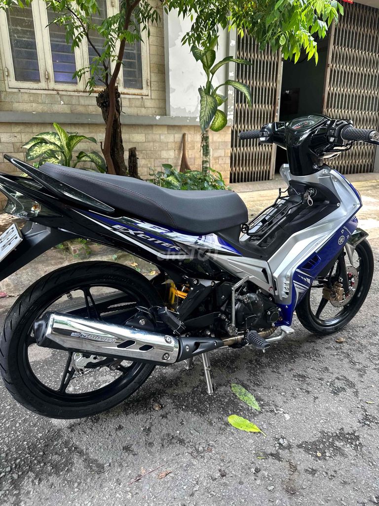 Yamaha Exciter синий серебристый черный