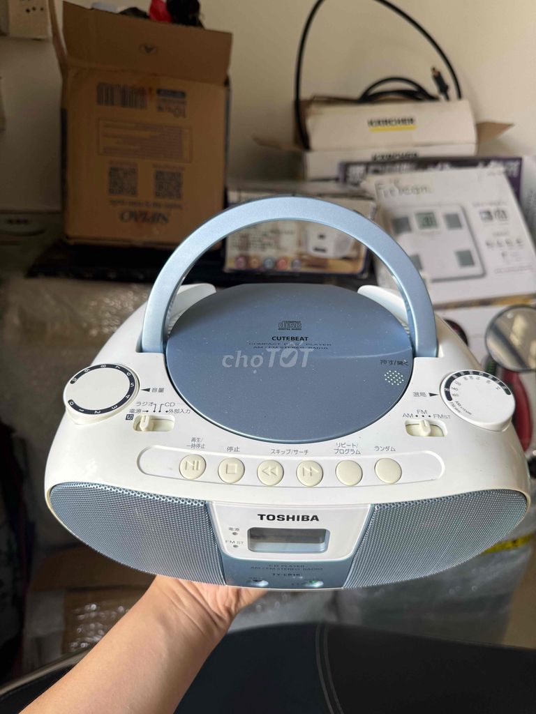 Đầu đĩa CD Toshiba TY-CR10. Mua bán Tivi, Âm thanh tại Quận Ninh Kiều Cần Thơ được đăng bởi NGUYỄN MINH LUÂN hình 1